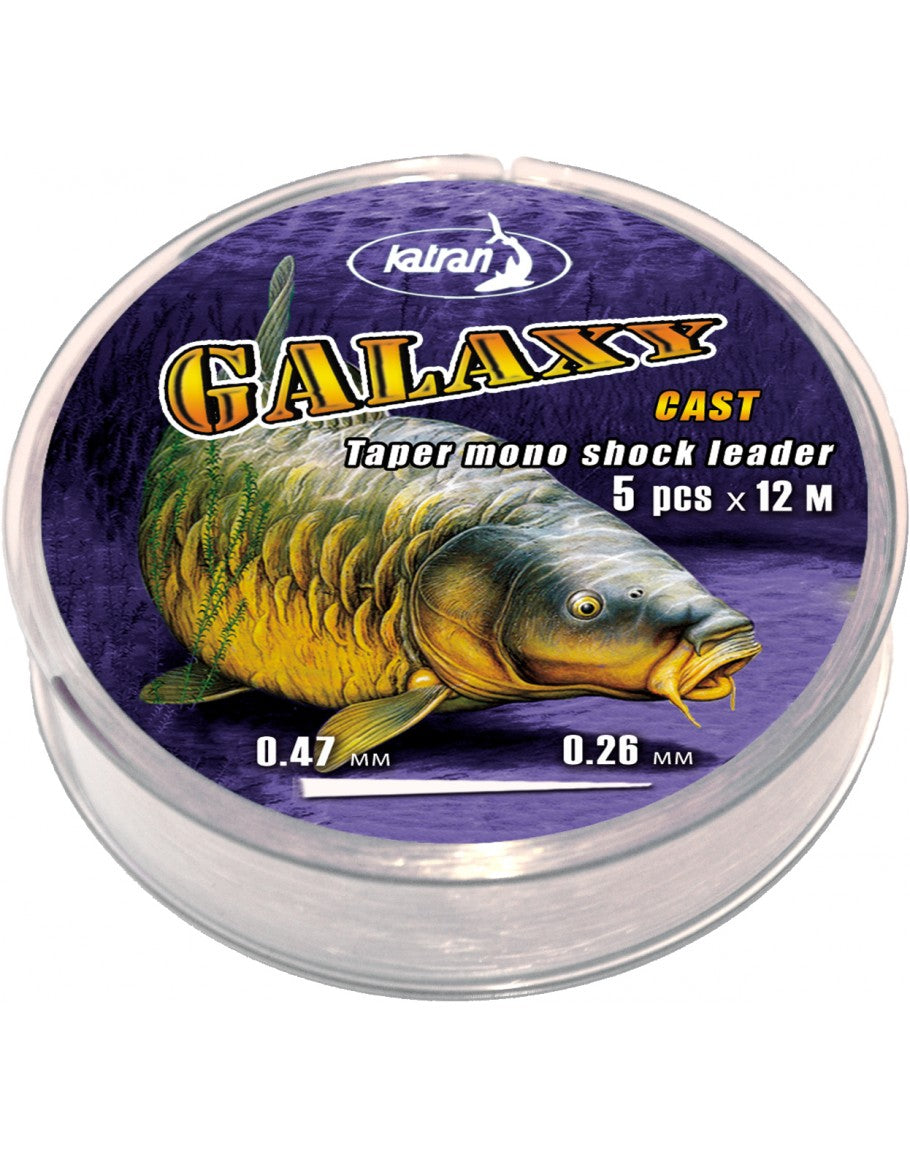 Katran Galaxy Cast 0,3-0,47 mm Mono Shock Leader