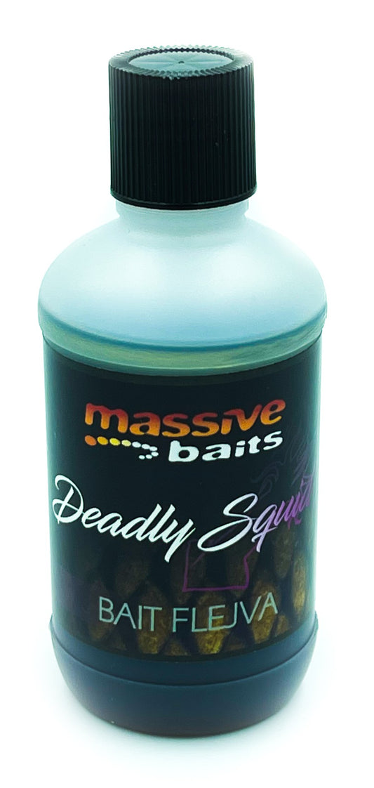 Massive Baits Bait Flejva Deadly Squid Šķidrā Piedeva 0.1l