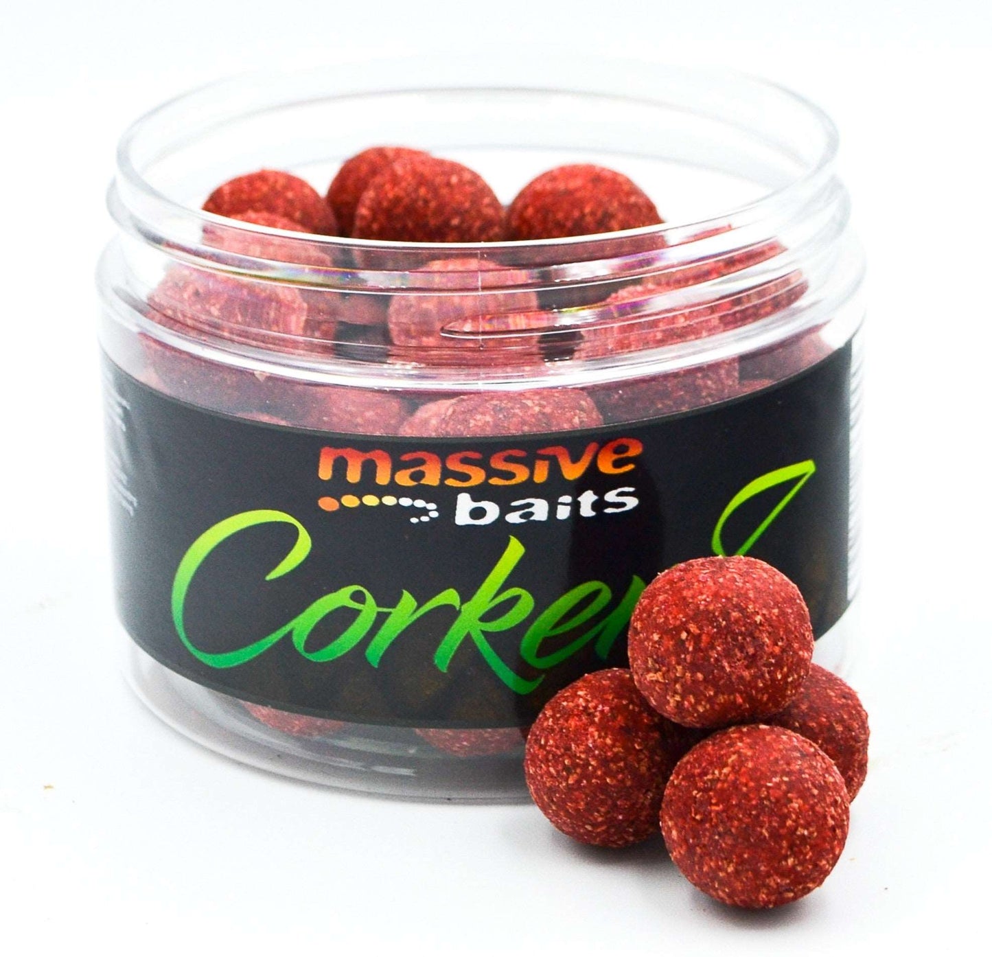 Massive Baits Corkerz Strawberry Bergamotta Neitrāli peld. boilas 18mm