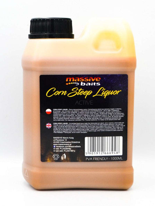 Massive Baits Corn Steep Liquor Likvīds 1000ml