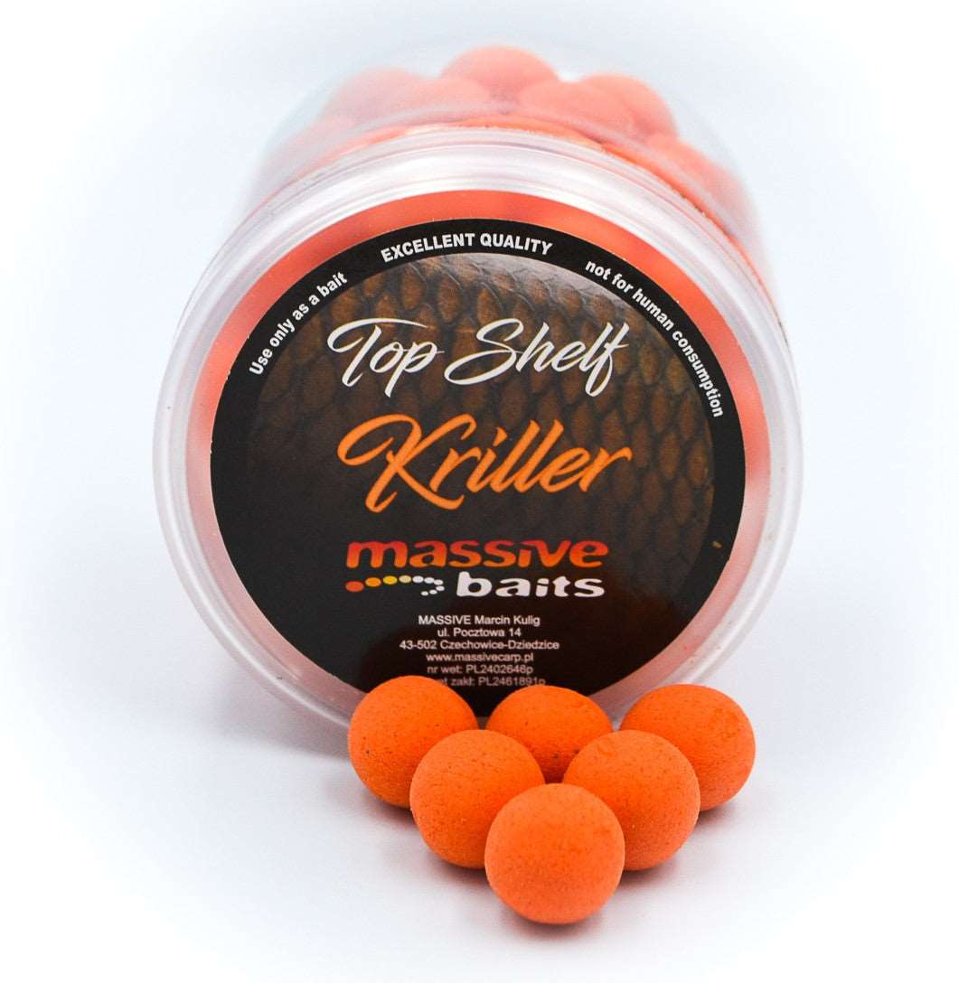 Massive Baits Kriller Peldošās Boilas 14mm