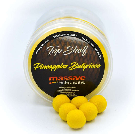 Massive Baits Pineapplez Butyricco Peldošās Boilas 14mm