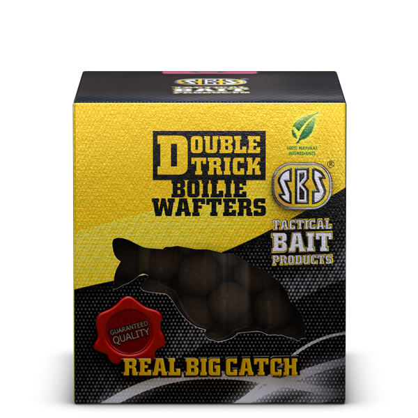 SBS Double Trick Krill & Halibut Wafters 20mm