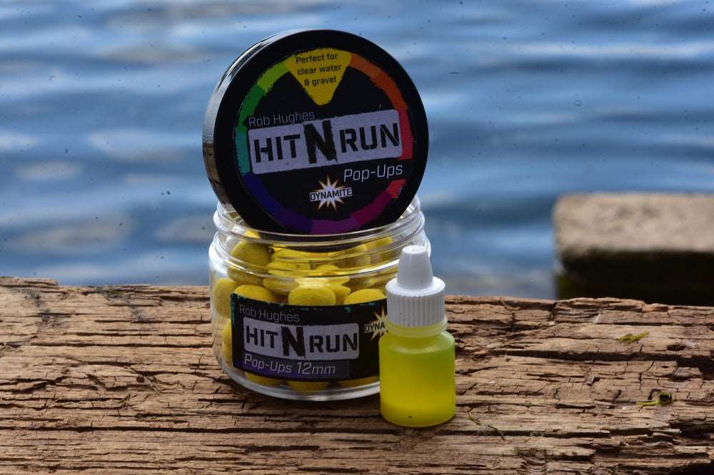 Dynamite Baits Hit n Run Yellow Peldošās Boilas 12mm