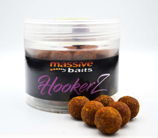 Massive Baits Hookerz Red Monstrum Hard Boilas 18mm