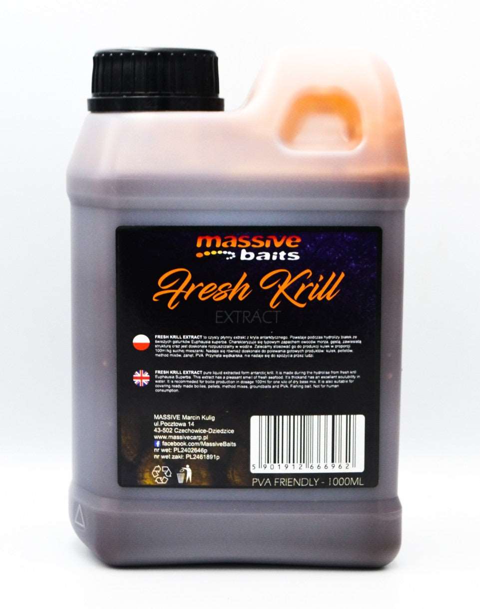 Massive Baits Fresh Krill Extract Likvīds 1000ml