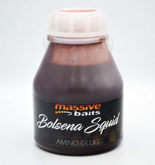 Massive Baits Bolsena Squid Amino Glug Dips 250ml