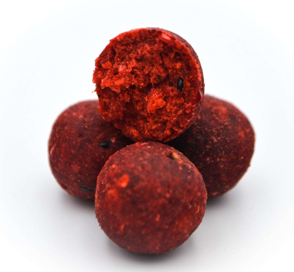 Massive Baits Strawberry Bergamotta Boilas 18mm 1kg