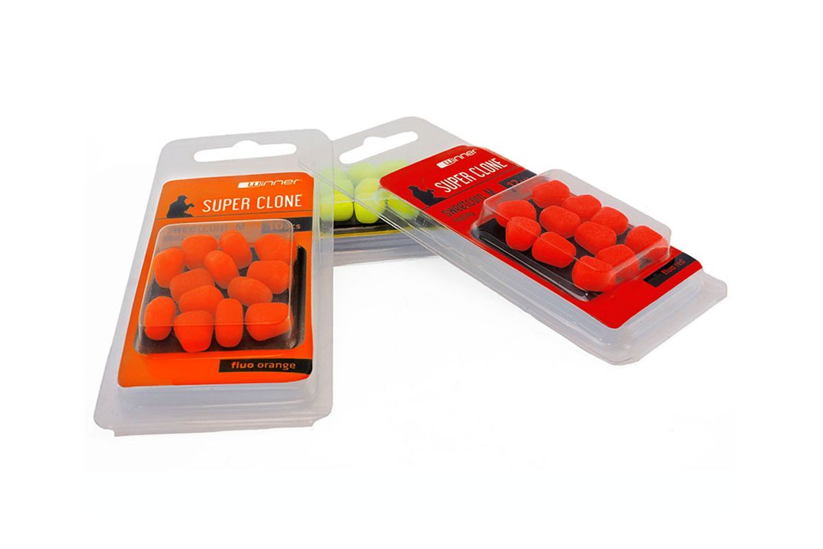 Tandem Baits Fluo Yellow Mākslīgā Peldošā Kukurūza